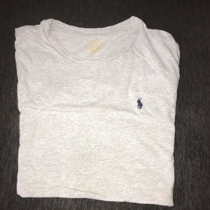 Polo Ralph Lauren gray t-shirt.